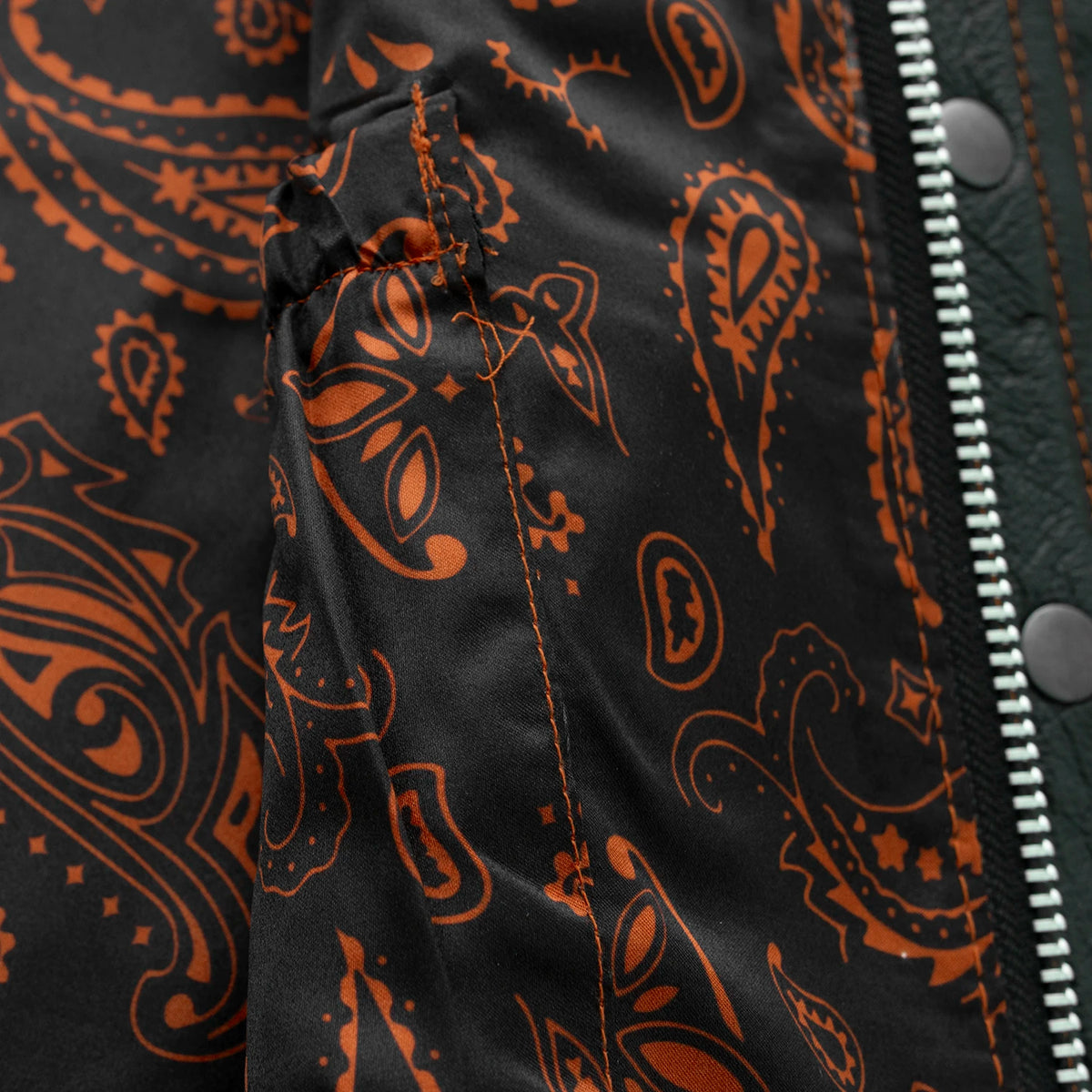 Men's Upside Club Style Leather Motorcycle Vest