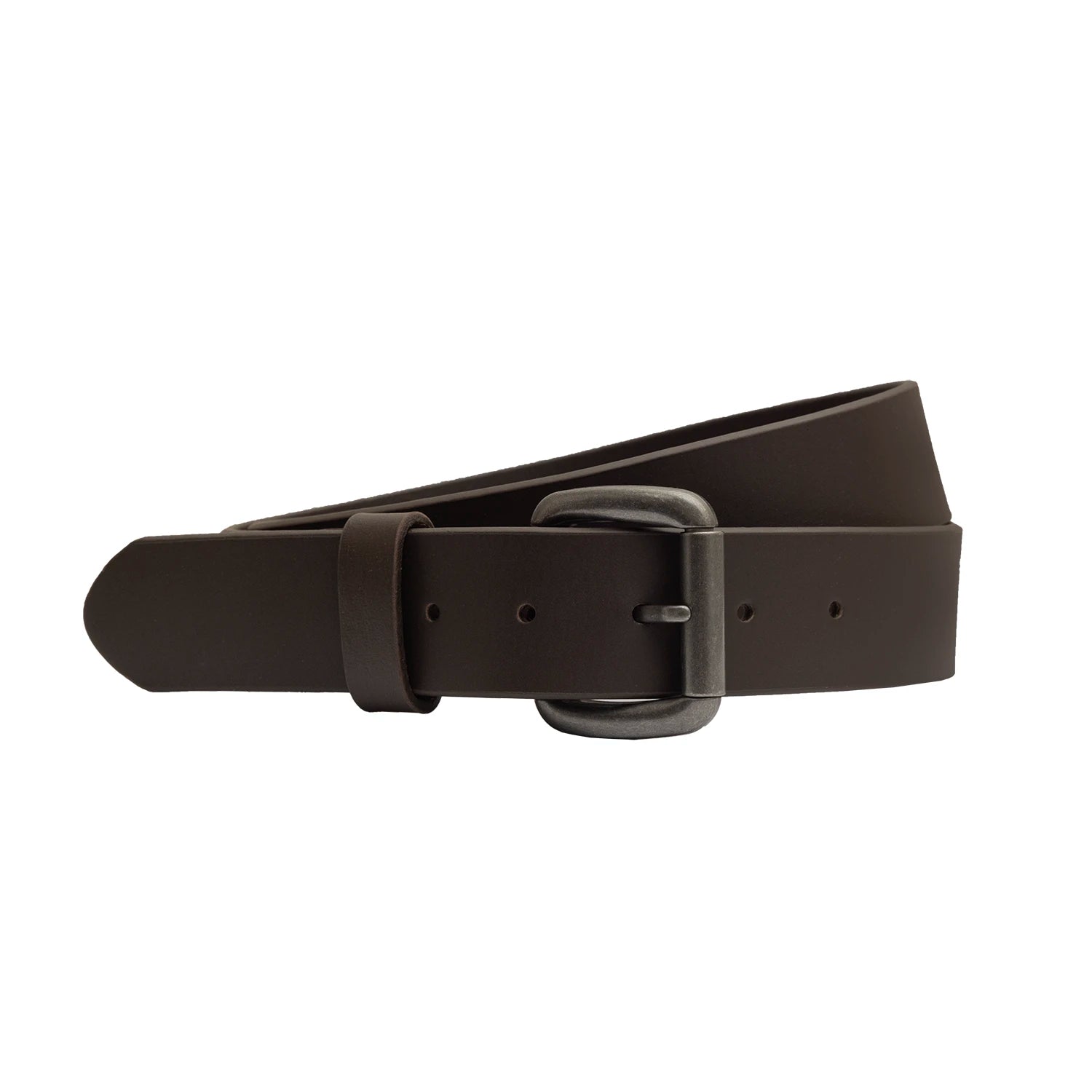 Leather Belt 1 1/2" Belt Accessories Brown 32