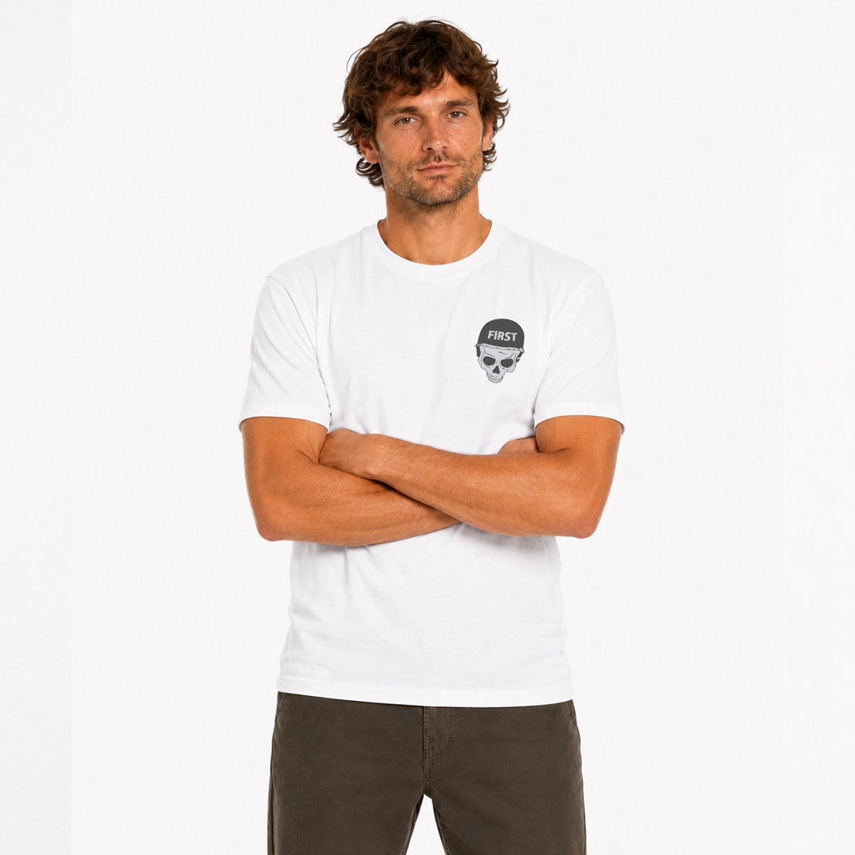 Men's Silhouette Motorcycle T-Shirt