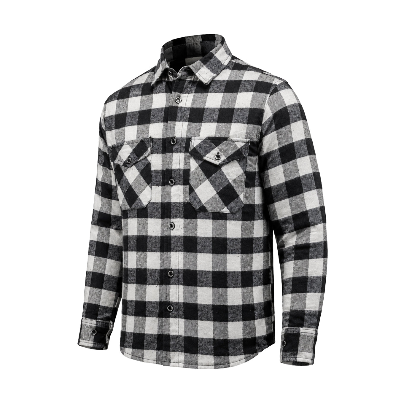 Vintage - Men’s Plaid Motorcycle flannel Shirt Men's Shirt Garments