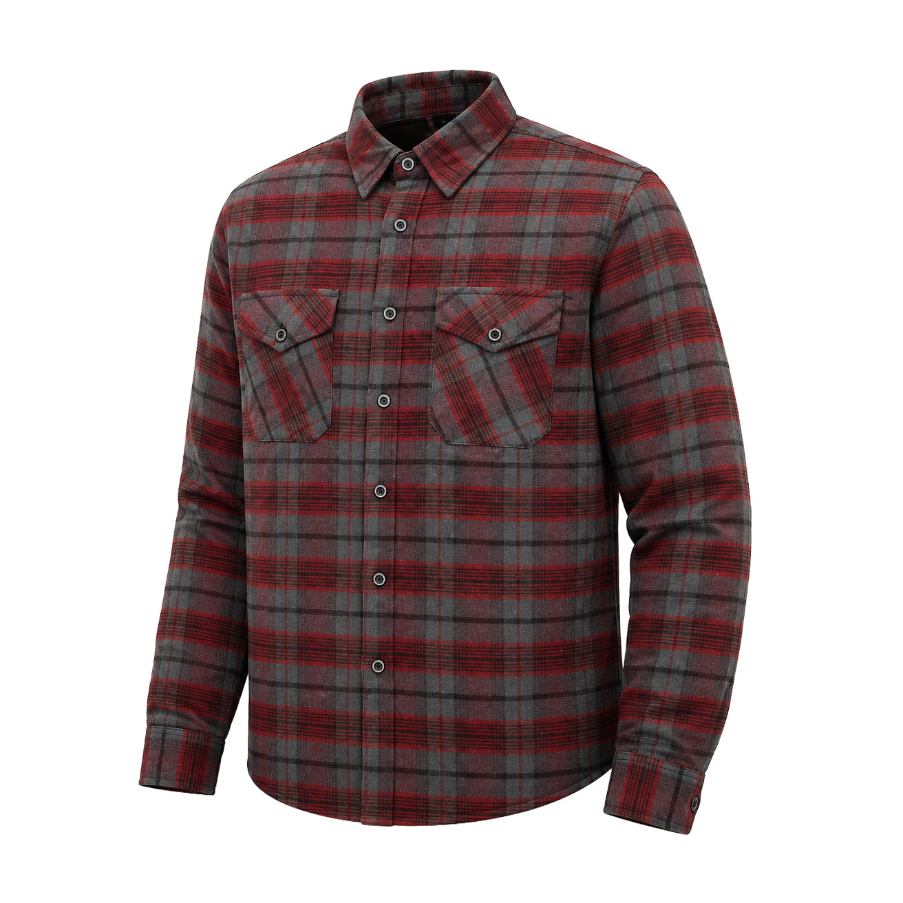 Vintage - Men’s Plaid Motorcycle flannel Shirt Men's Shirt Garments