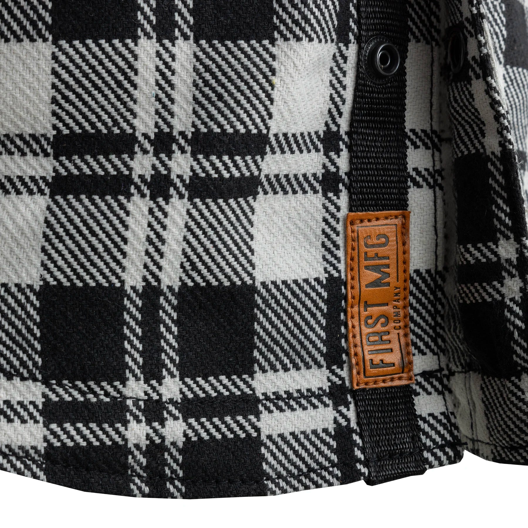 Canvas Moto Flannel Men's Shirt First Manufacturing Company