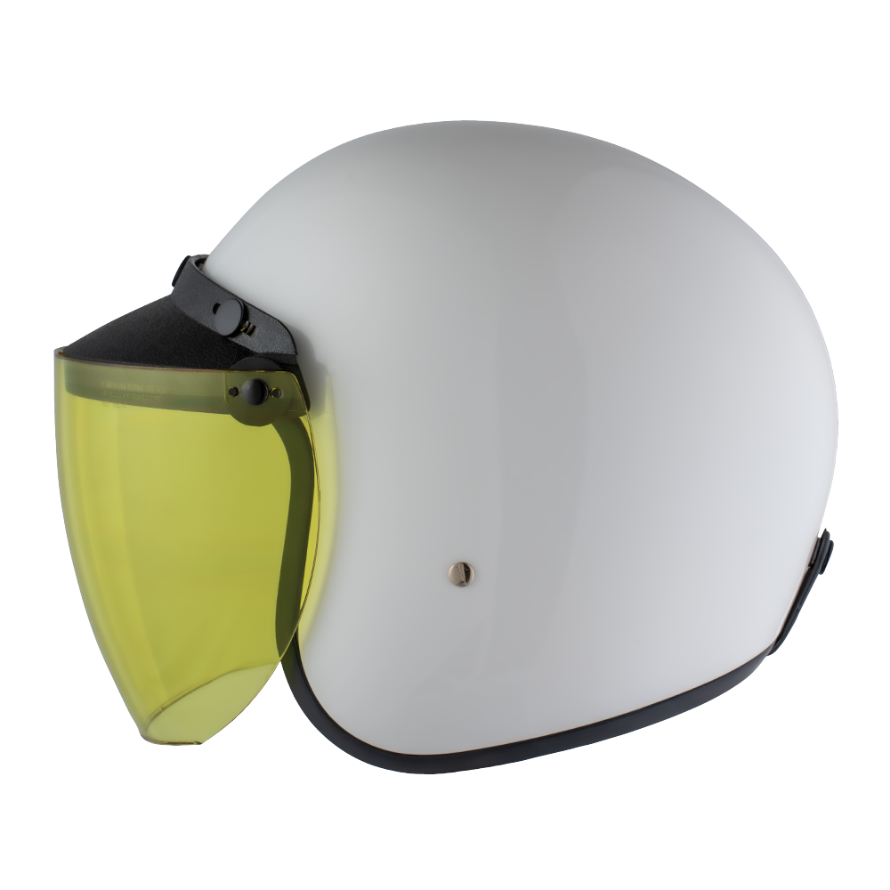 Flip Up Visor- Yellow FLIP UP VISORS Daytona Helmets