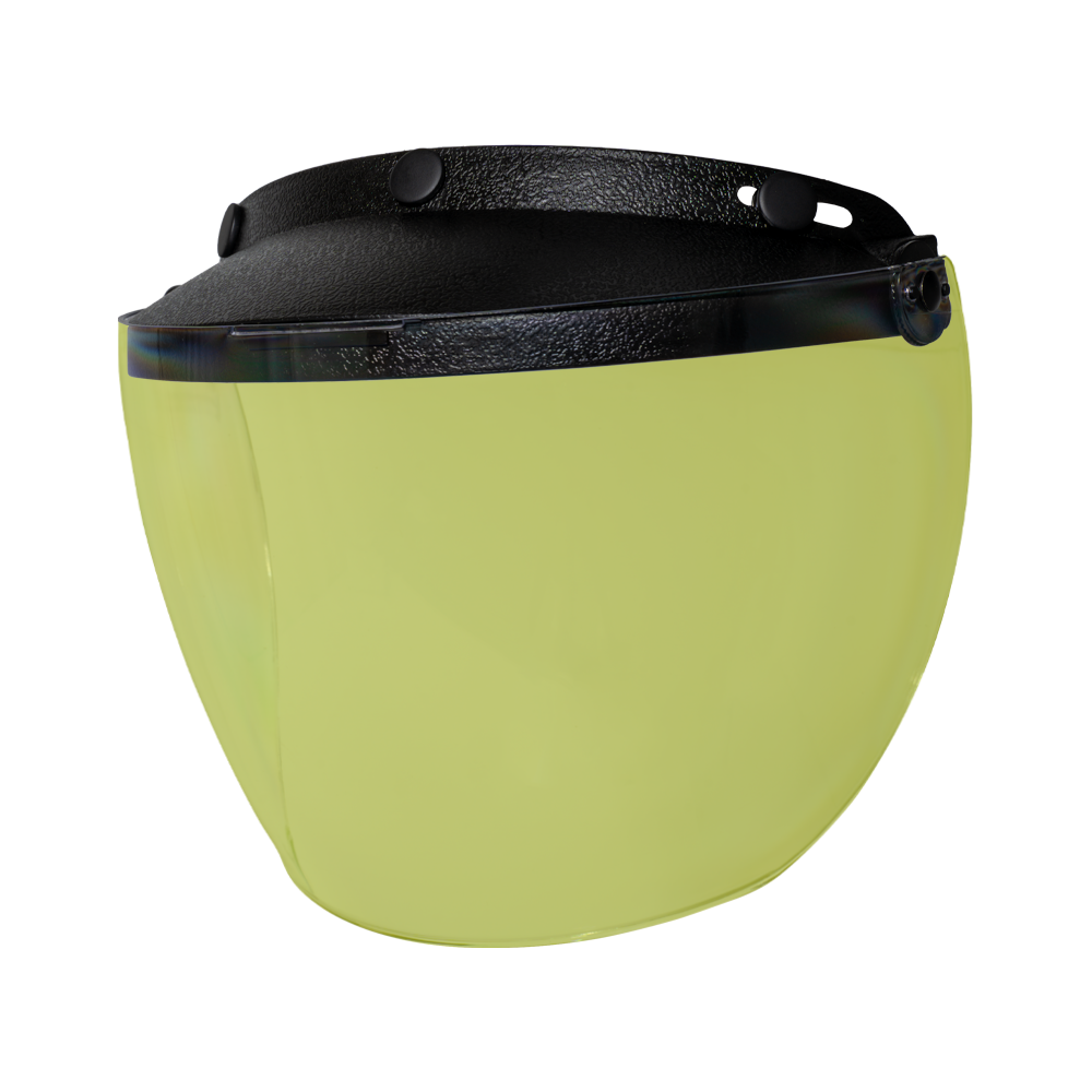 Flip Up Visor- Yellow FLIP UP VISORS Daytona Helmets