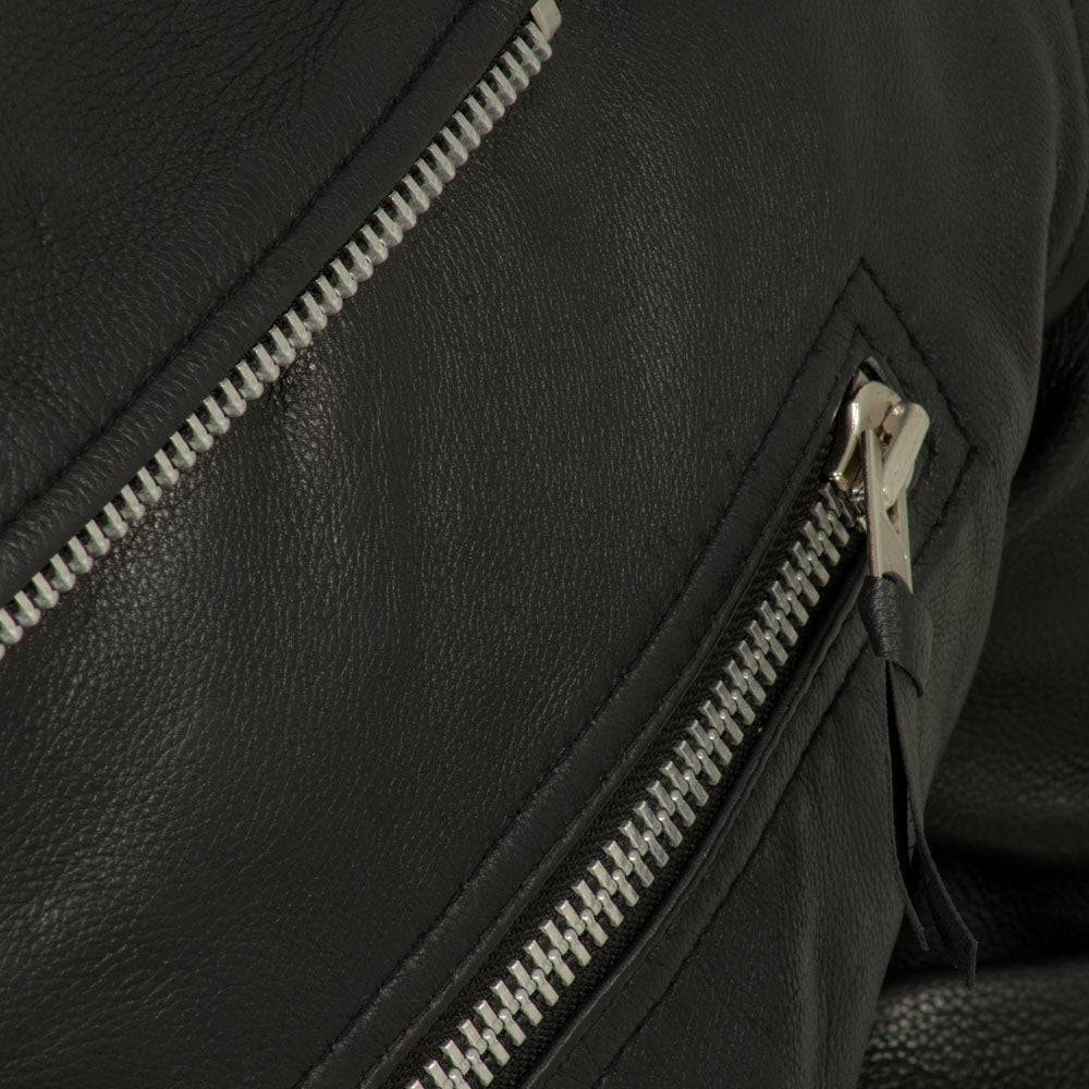 Leather Jacket Zipper