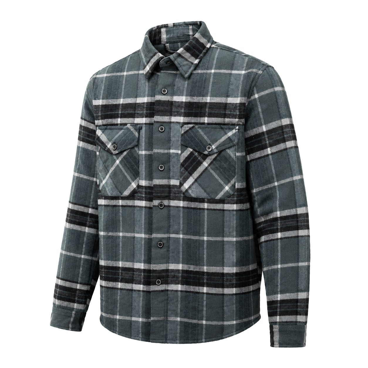 Vintage - Men’s Plaid Motorcycle flannel Shirt Men's Shirt Garments