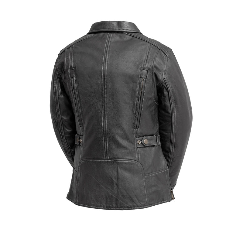 Free Spirit - Women's Motorcycle Leather Jacket Women's Leather Jacket First Manufacturing Company   