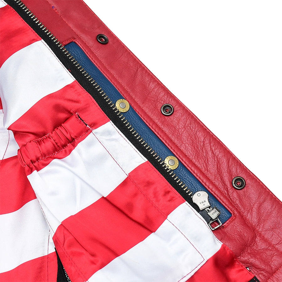 Freedom Belle Women's Motorcycle Leather Vest Women's Leather Vest First Manufacturing Company