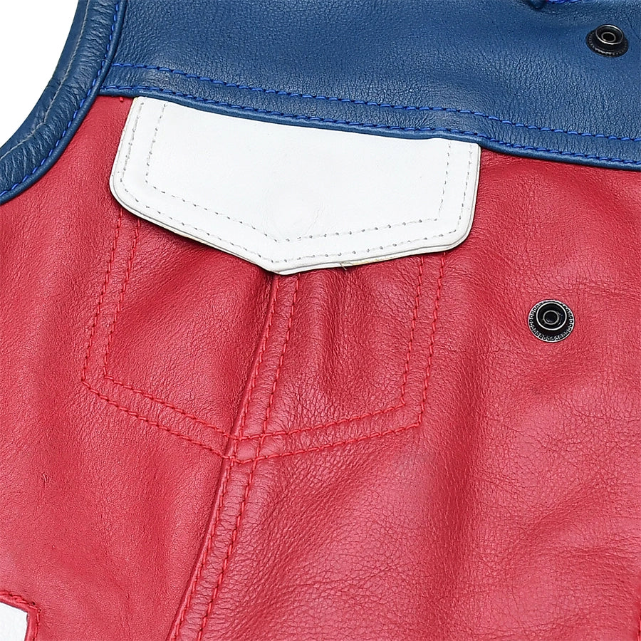 Freedom Belle Women's Motorcycle Leather Vest Women's Leather Vest First Manufacturing Company