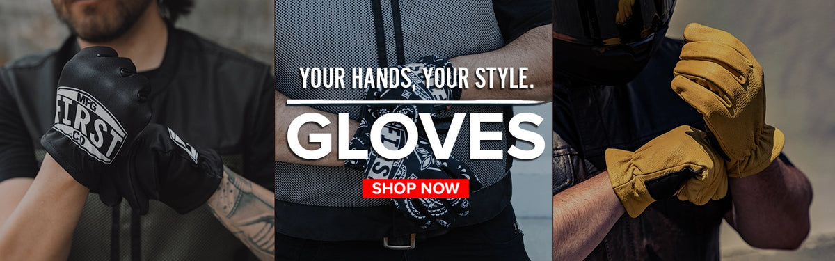 First Manufacturing Logo First MFG Co. - Motorcycle Leather Apparel & Gear Since 1987
