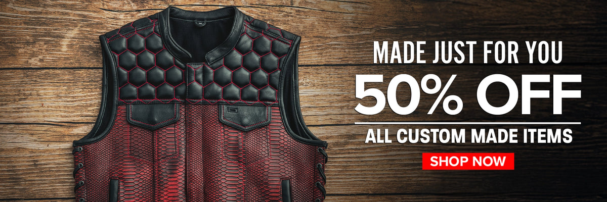 First Manufacturing Logo First MFG Co. - Motorcycle Leather Apparel & Gear Since 1987