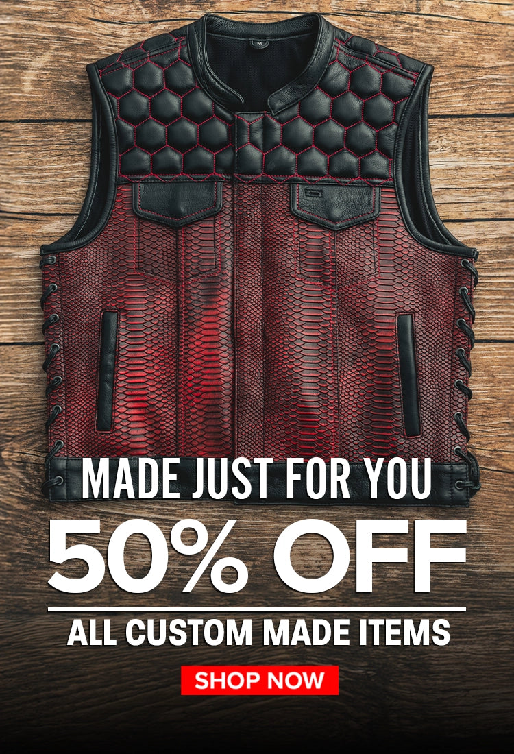 First Manufacturing Logo First MFG Co. - Motorcycle Leather Apparel & Gear Since 1987