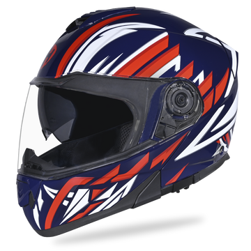 bluetooth ready motorcycle helmets Daytona Glide Modular Motorcycle Helmet - DOT Approved, Bluetooth Ready, Dual Visor, Men/Women/Youth - W/ Liberty