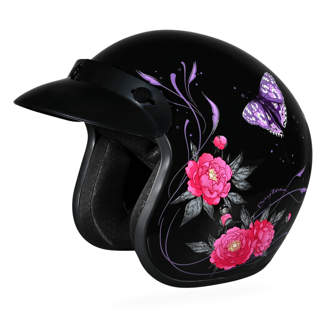 daytona cruiser motorcycle helmets DOT Approved Daytona Cruiser Open Face Motorcycle Helmet