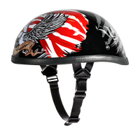 Novelty Eagle- W/ Freedom 2.0 NOVELTY GRAPHICS Daytona Helmets