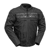 Immortal Men's Motorcycle Textile Jacket Men's Textile Jacket First Manufacturing Company S Black 