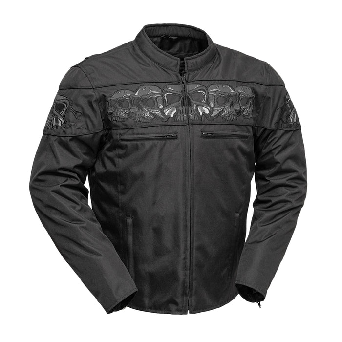 Immortal Men's Motorcycle Textile Jacket Men's Textile Jacket First Manufacturing Company Black S 