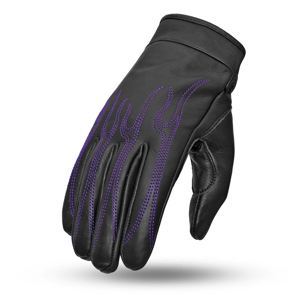 Inferno Women's Gloves Women's Gloves First Manufacturing Company XS Black/Purple 