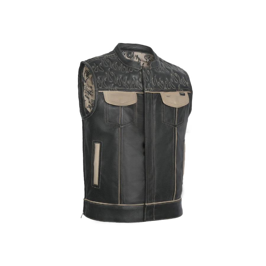 Inferno Rogue Men's Leather Vest (Limited Edition)