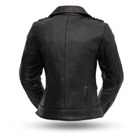 Iris - Women's Motorcycle Leather Jacket Women's Leather Jacket First Manufacturing Company   