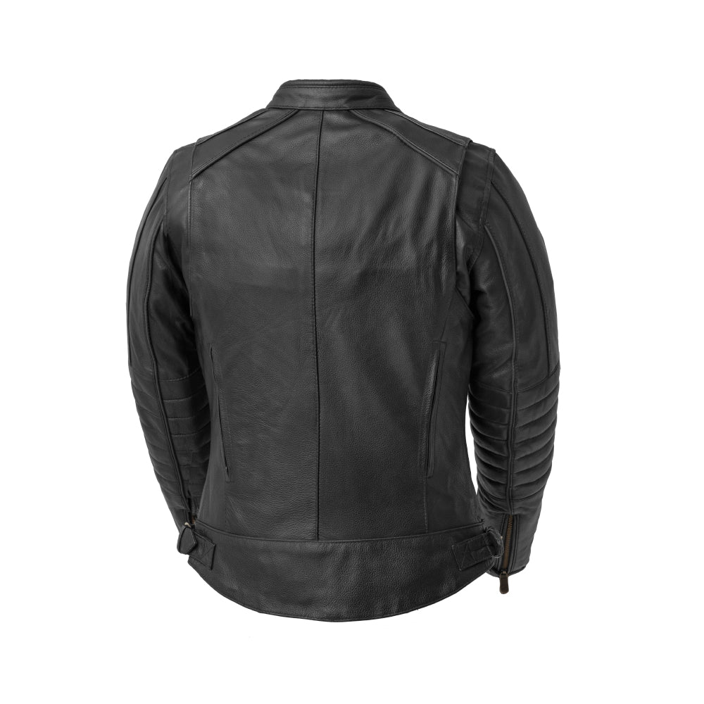 Jada - Women's Leather Motorcycle Jacket Women's Perforated Jacket First Manufacturing Company   