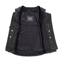 Katana - Women's Motorcycle Leather Vest Women's Leather Vest First Manufacturing Company   