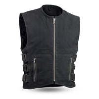 Knox - Men's Motorcycle Swat Style 20oz. Canvas Vest Men's Canvas Vests First Manufacturing Company S  