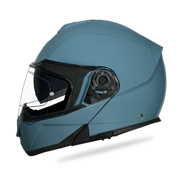 blue modular motorcycle helmets with bluetooth Daytona Glide Helmet Colour:343 Vintage 10 Speed Bikes Adjustable Chin And Forehead pretty fabric