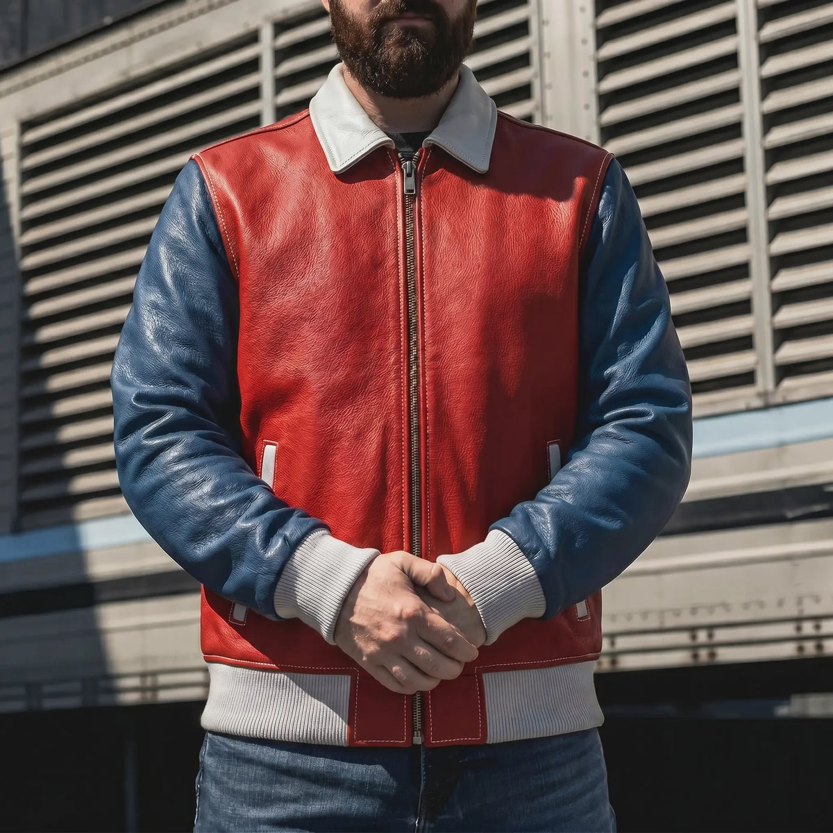 Independence Day BOMBER JACKET BUILDER First Manufacturing Company
