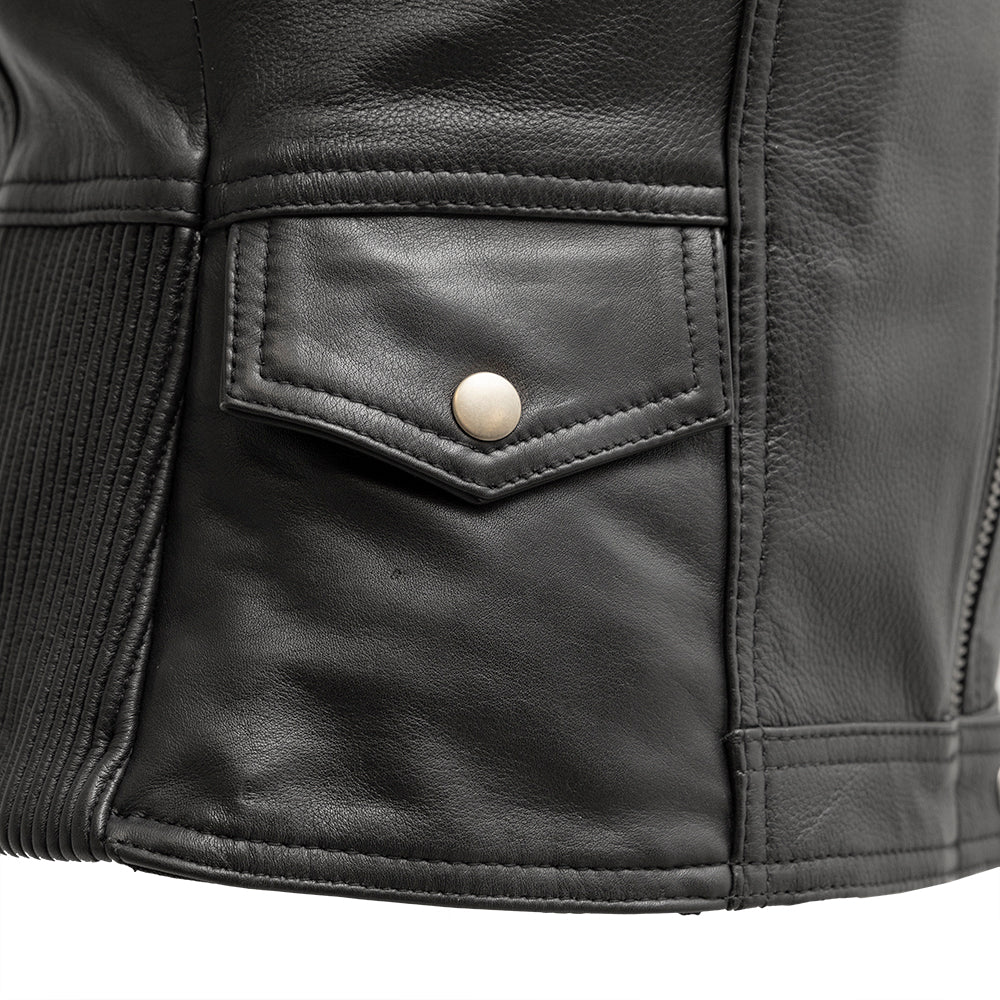 Lolita - Women's Motorcycle Leather Vest – First MFG Co – First ...
