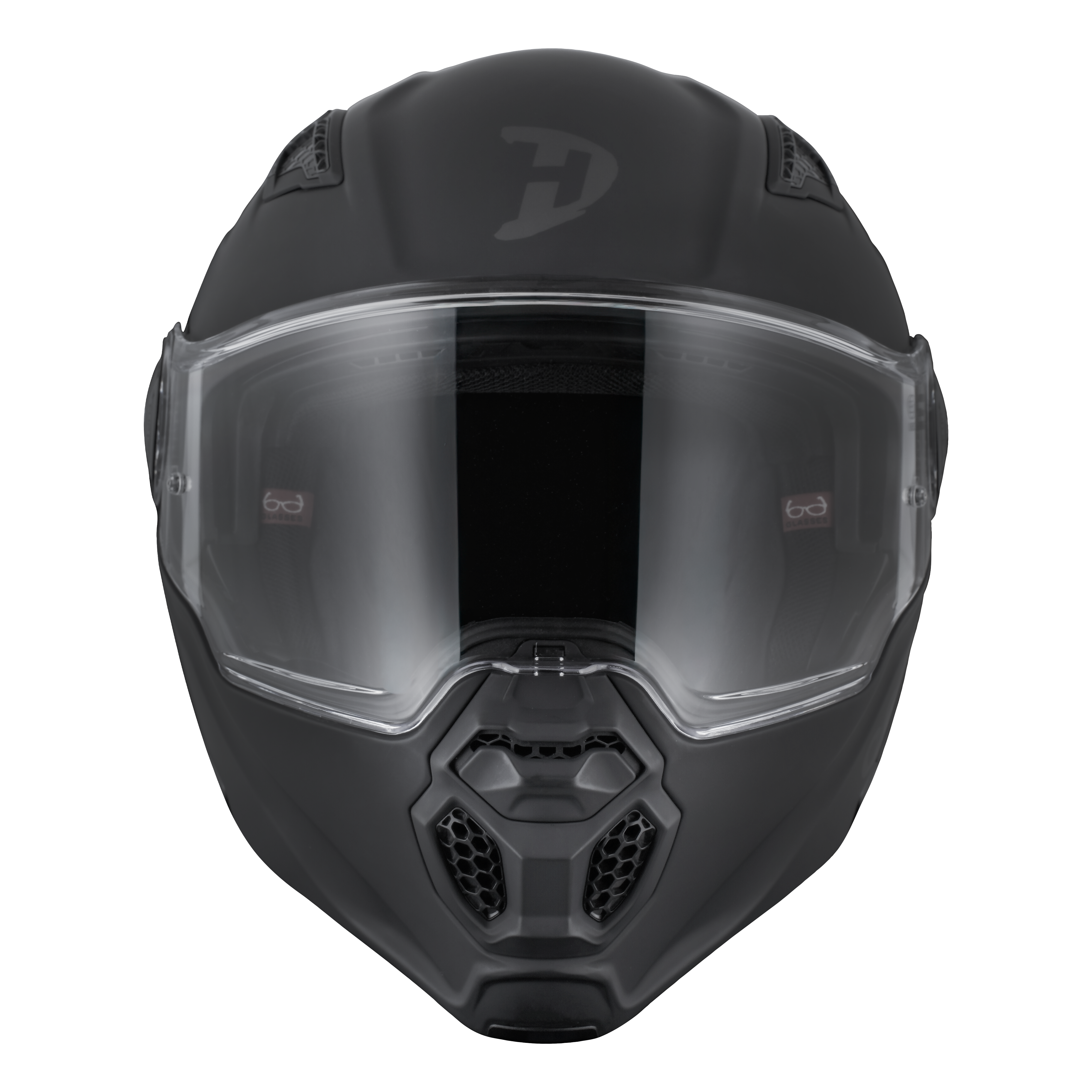 D.O.T. & ECE Daytona C6- Dull Black C6 Daytona Helmets