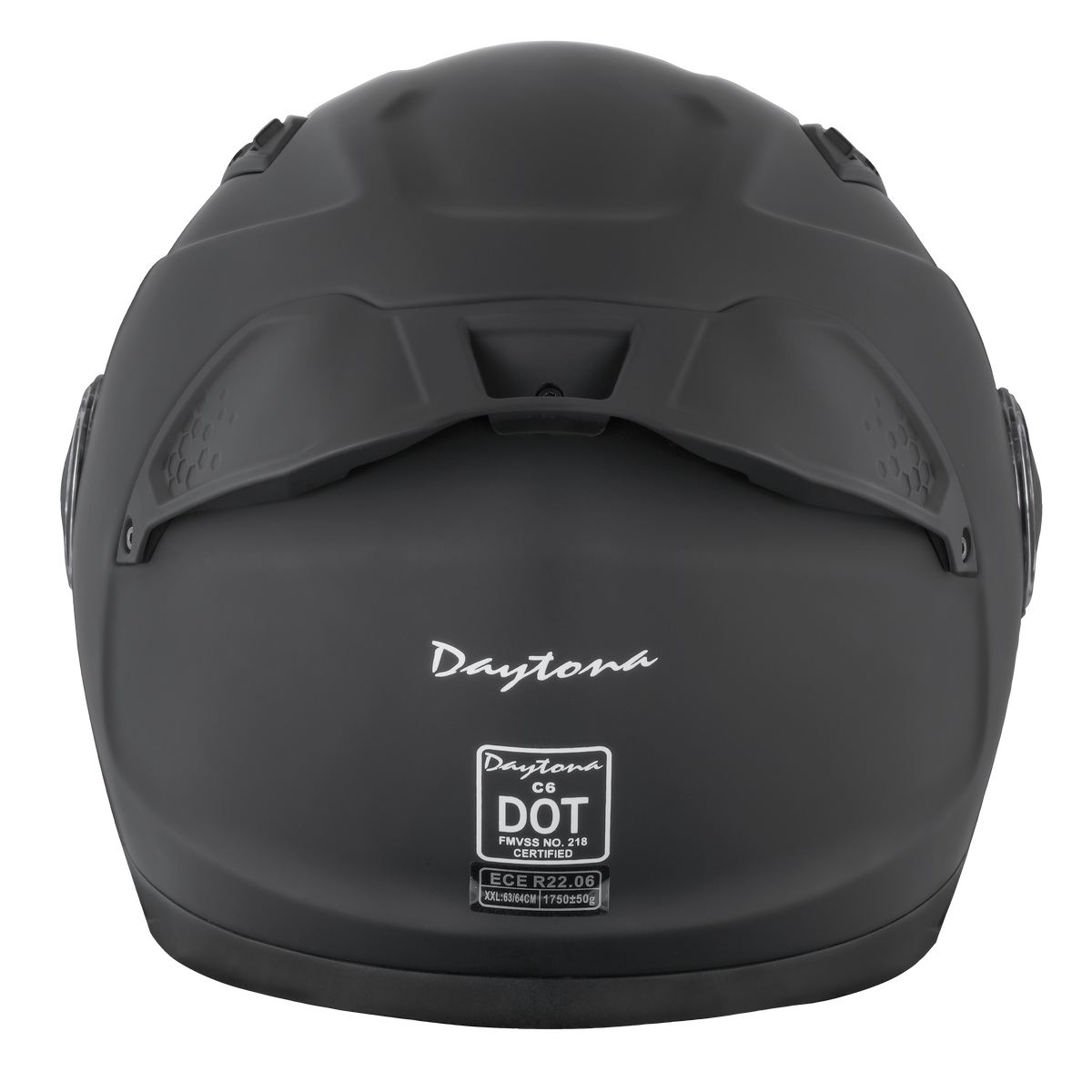 does academy sports sell motorcycle helmets D.O.T. & ECE Daytona C6- Dull Black