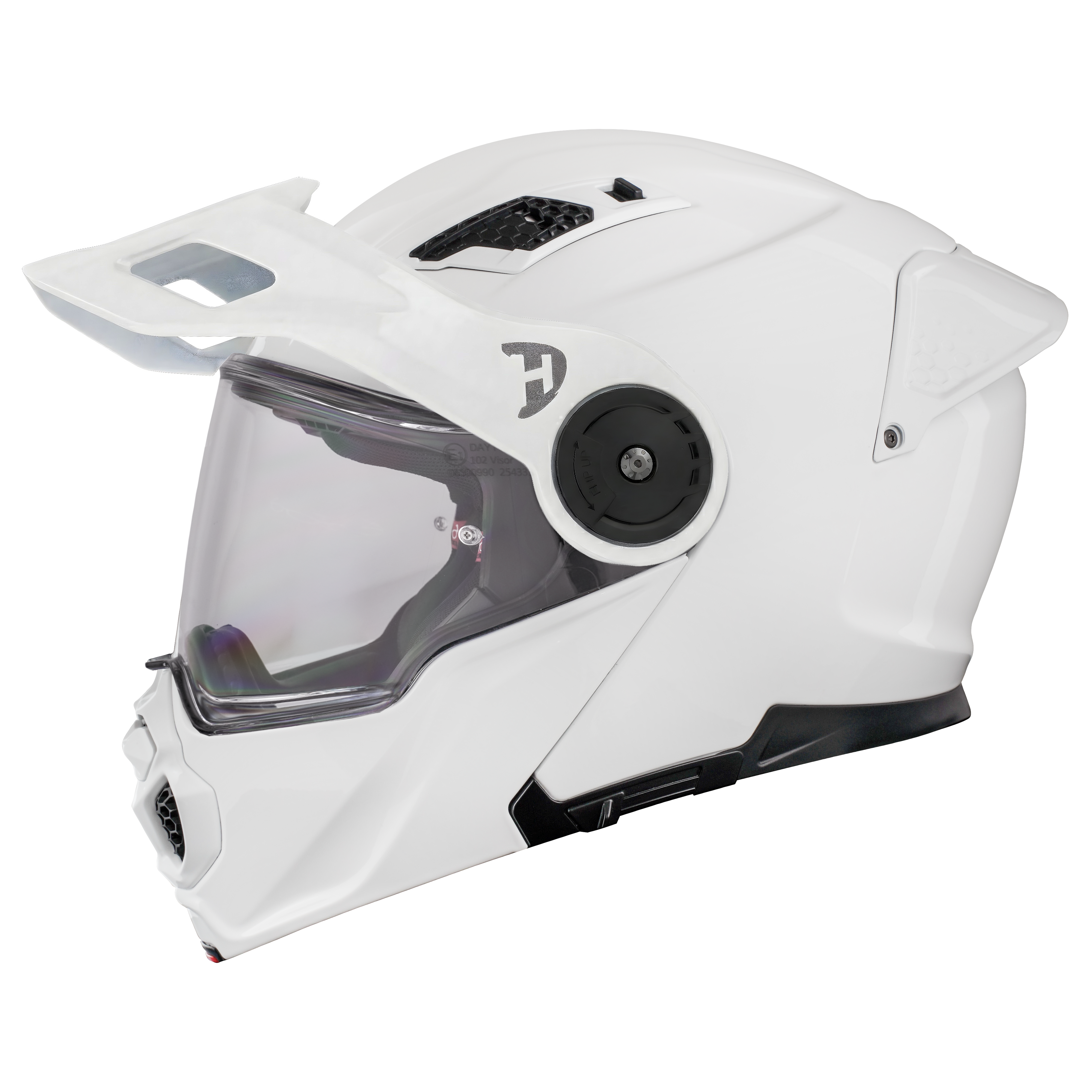 D.O.T. & ECE Daytona C6- Hi-Gloss White C6 Daytona Helmets