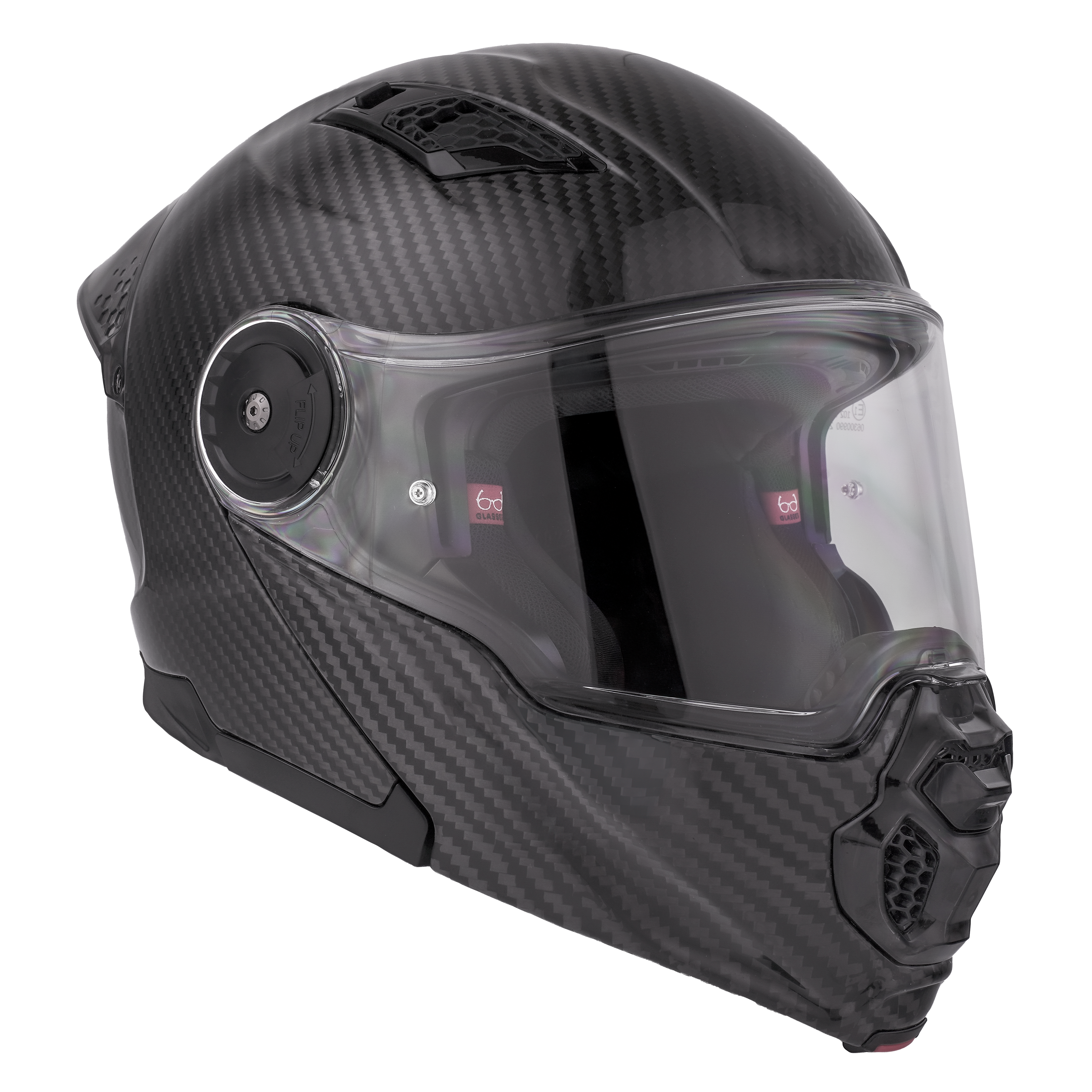 D.O.T. & ECE Daytona C6 Pro- Grey Carbon Fiber C6 Daytona Helmets