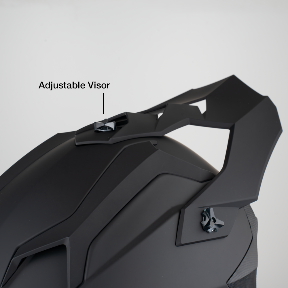 D.O.T. & ECE Daytona Tactic- Dull Black TACTIC Daytona Helmets