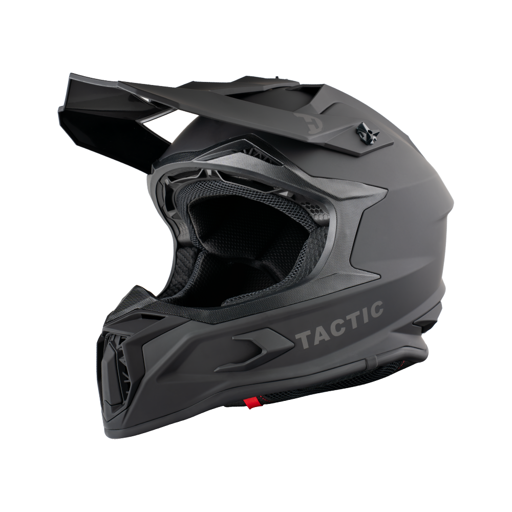 D.O.T. & ECE Daytona Tactic- Dull Black TACTIC Daytona Helmets