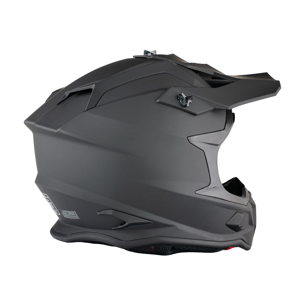 D.O.T. & ECE Daytona Tactic- Dull Black TACTIC Daytona Helmets