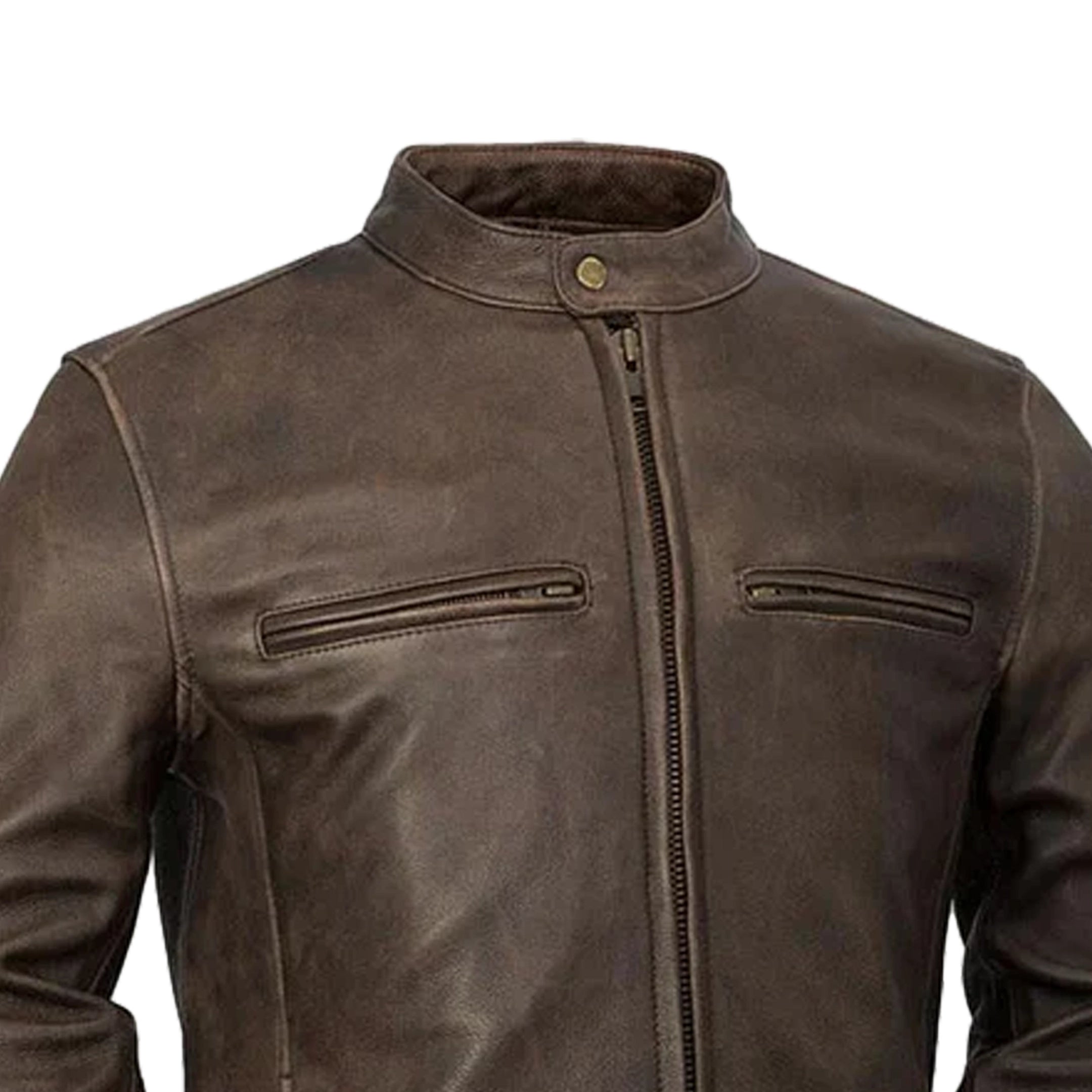 Maine Mens Leather Jacket Men's Leather Jacket FMCo   