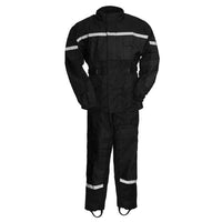 Motorcycle Rain Suit - Men's Rain Suit First Manufacturing Company Black S 