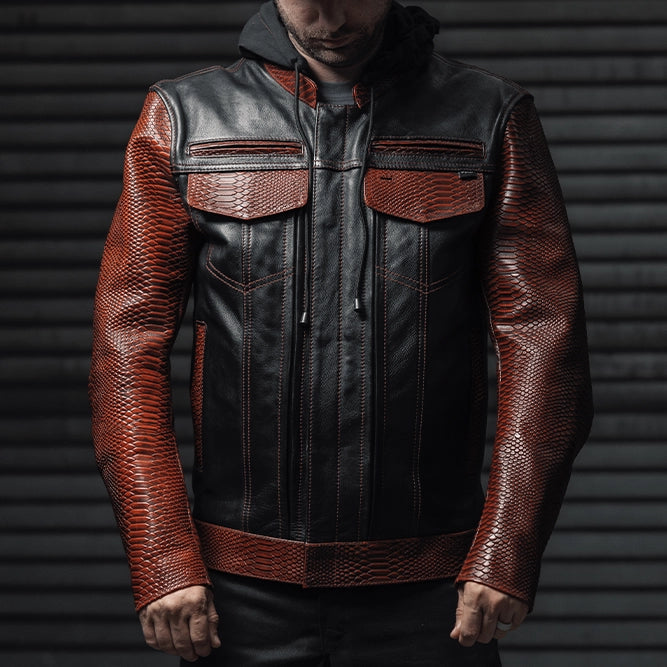 Men's Covered Snaps Custom Jacket