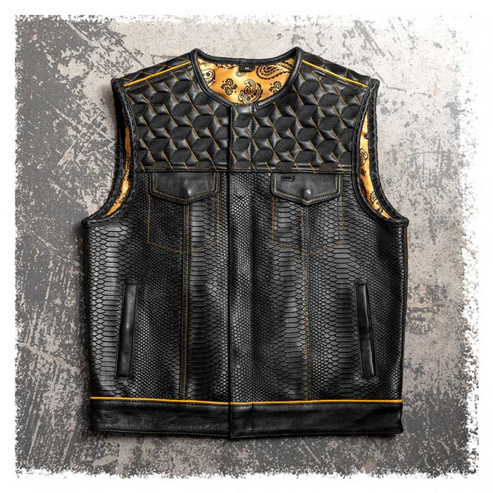 Mens Club Style Custom Vest Custom Builder First Manufacturing Company   