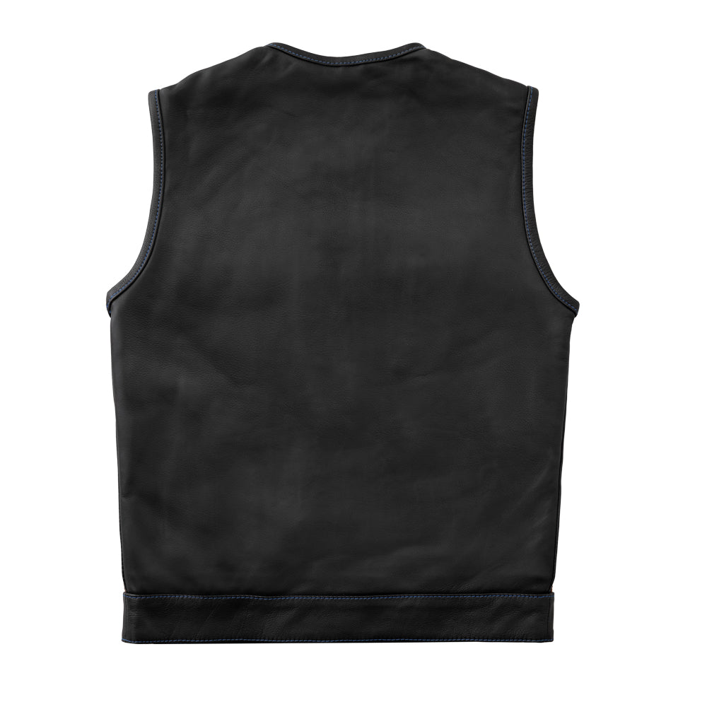 Metro - Men's Club Style Motorcycle Vest Factory Customs First Manufacturing Company   