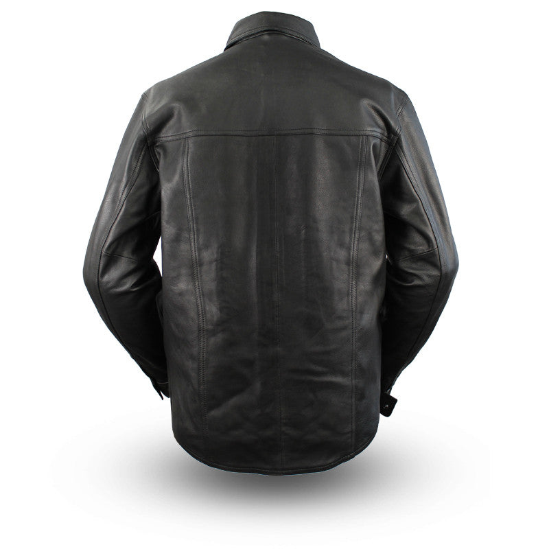 Milestone - Men's Leather Motorcycle Shirt Men's Shirt First Manufacturing Company   