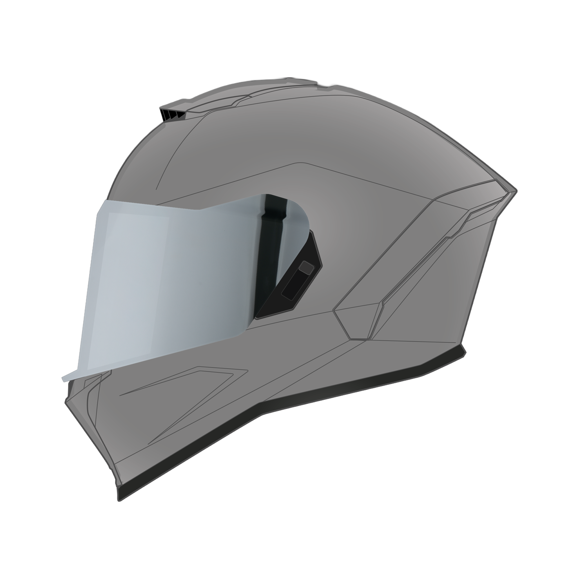 Viper Shield Outer- Mirror VIPER SHIELDS Daytona Helmets
