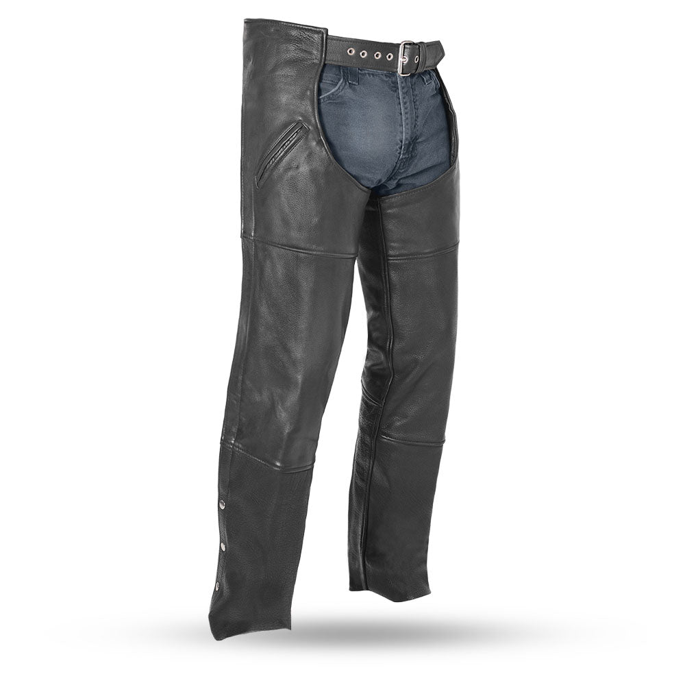 Jean Pocket Chaps Black – Eagle Leather