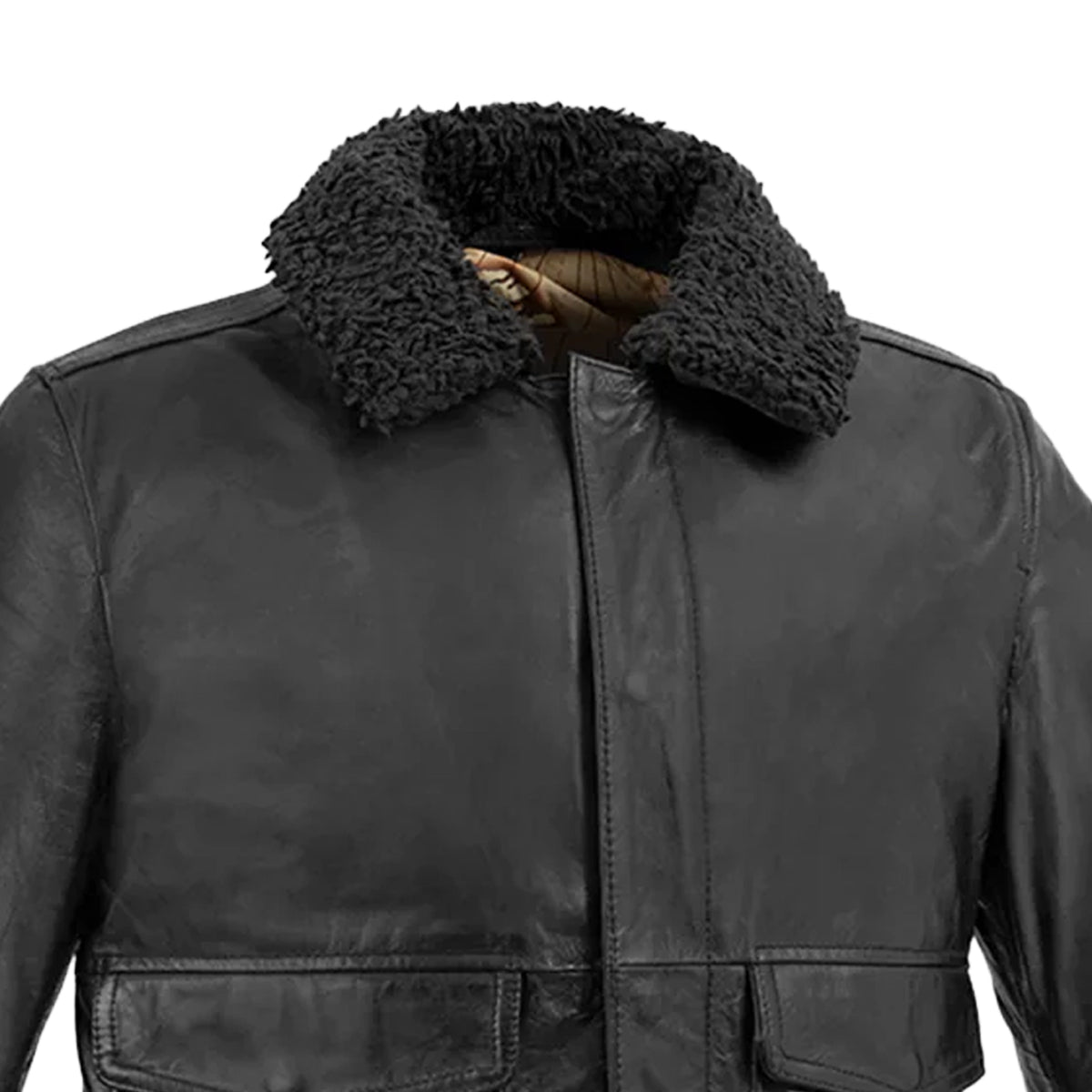 Old World Map Bomber Jacket Black - First Manufacturing Co