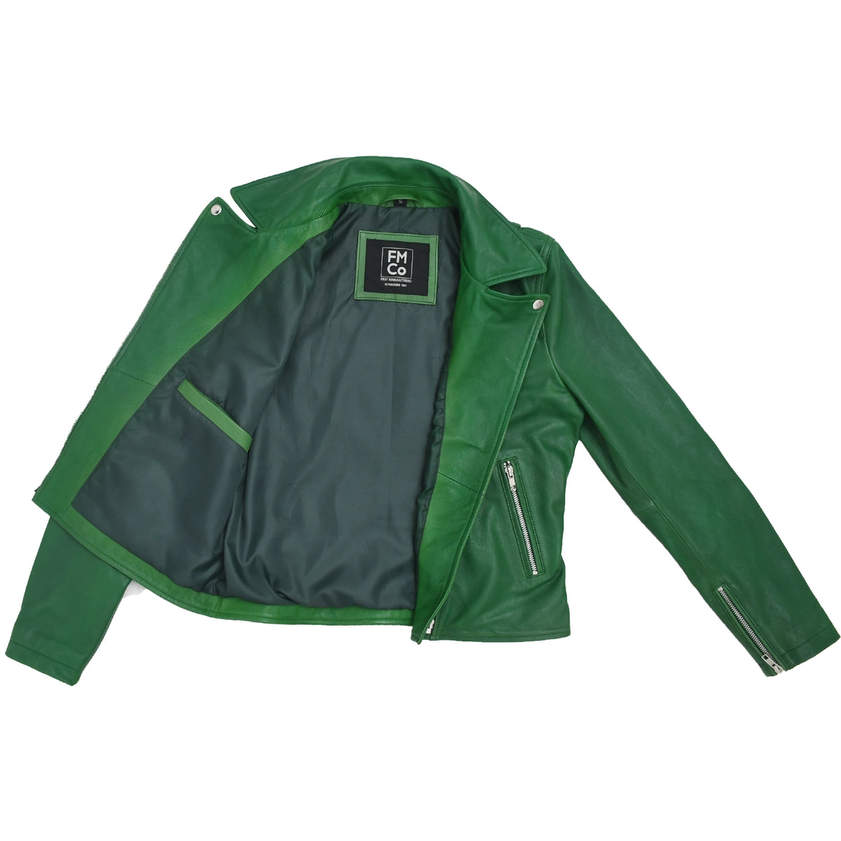 Lennox Moto Style Leather Jacket