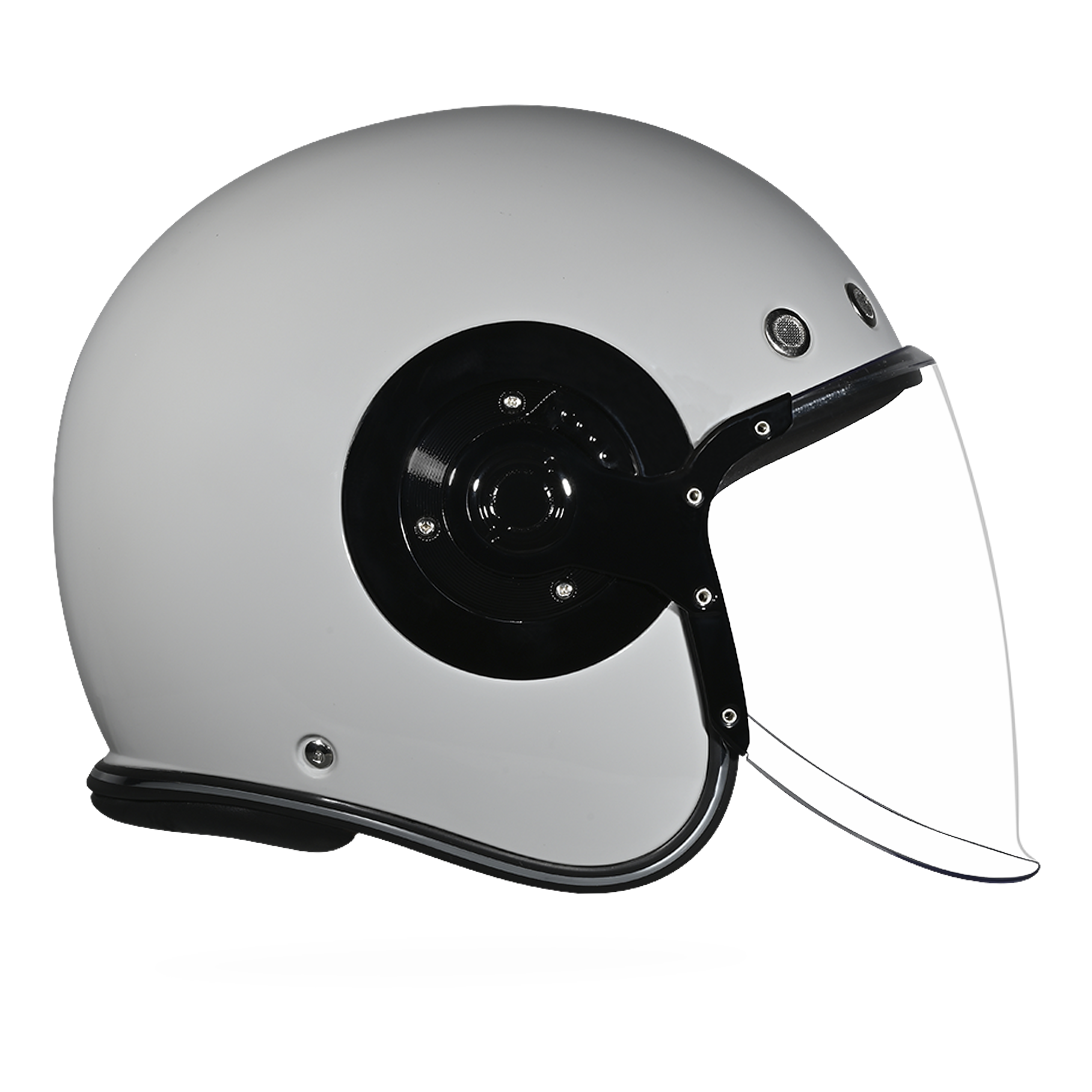 D.O.T. & ECE Daytona Retro Jet- Cool Grey JET Daytona Helmets