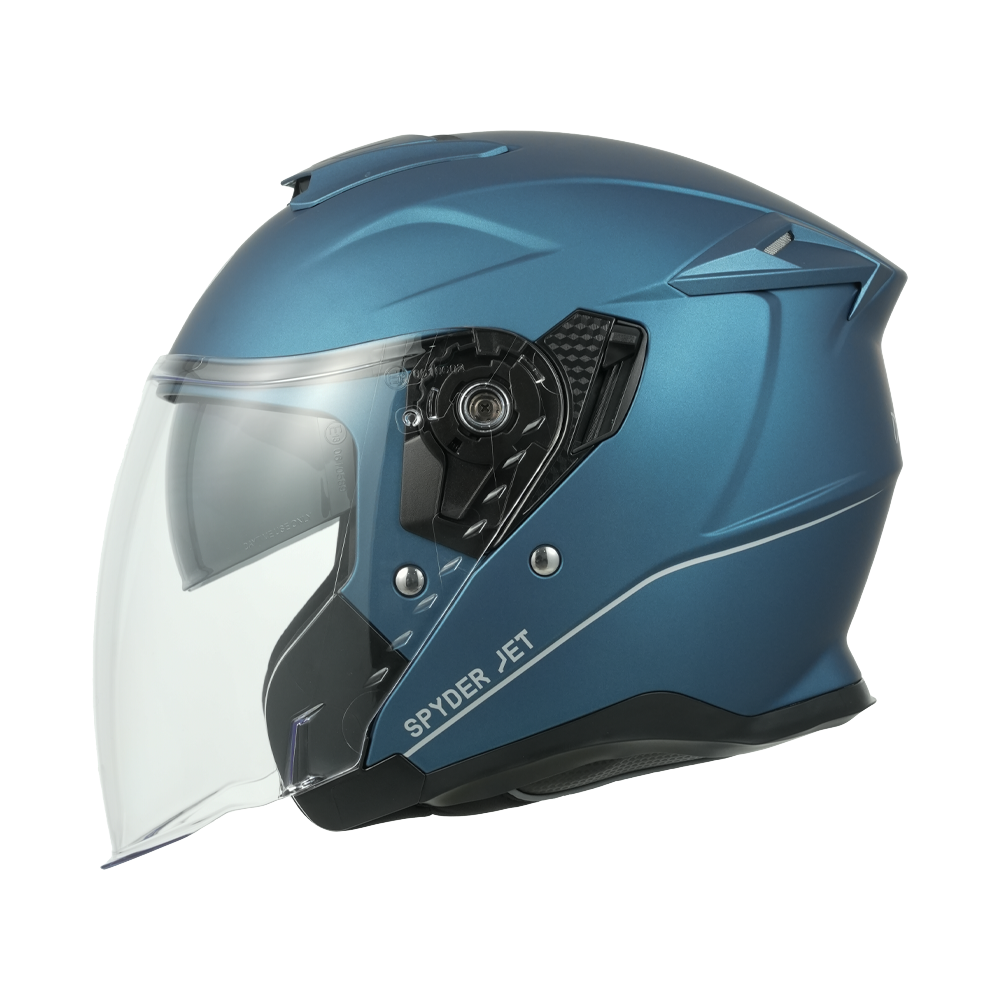 D.O.T. & ECE Daytona Spyder Jet- Dull Blue JET Daytona Helmets