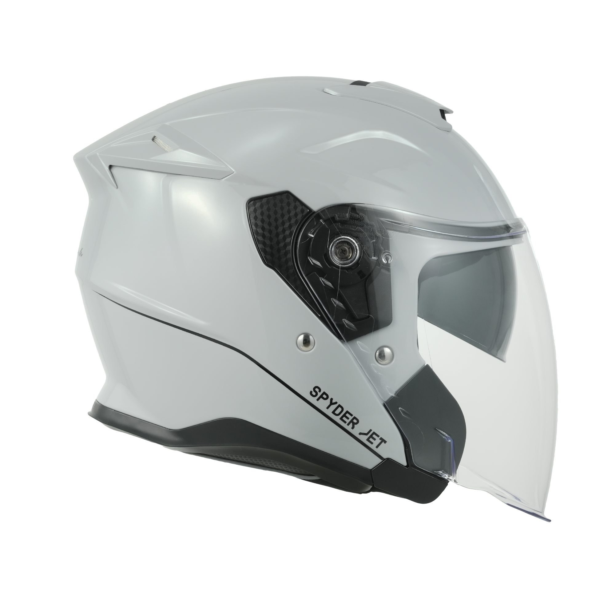 D.O.T. & ECE Daytona Spyder Jet- Cool Grey JET Daytona Helmets